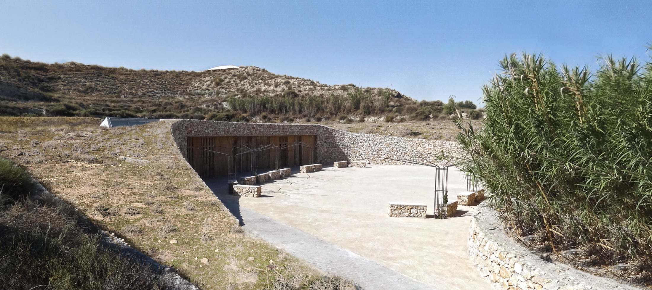 Landscaping project in visitor Centre of Tútugi Necropolis